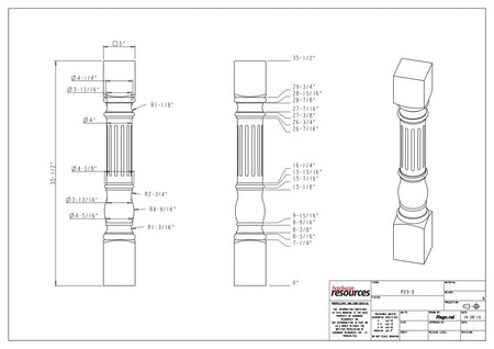 Specification Drawing