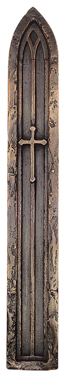 Hawk Hill P254BL: 18" Cathedral Door Pull - Black