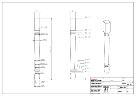 Specification Drawing