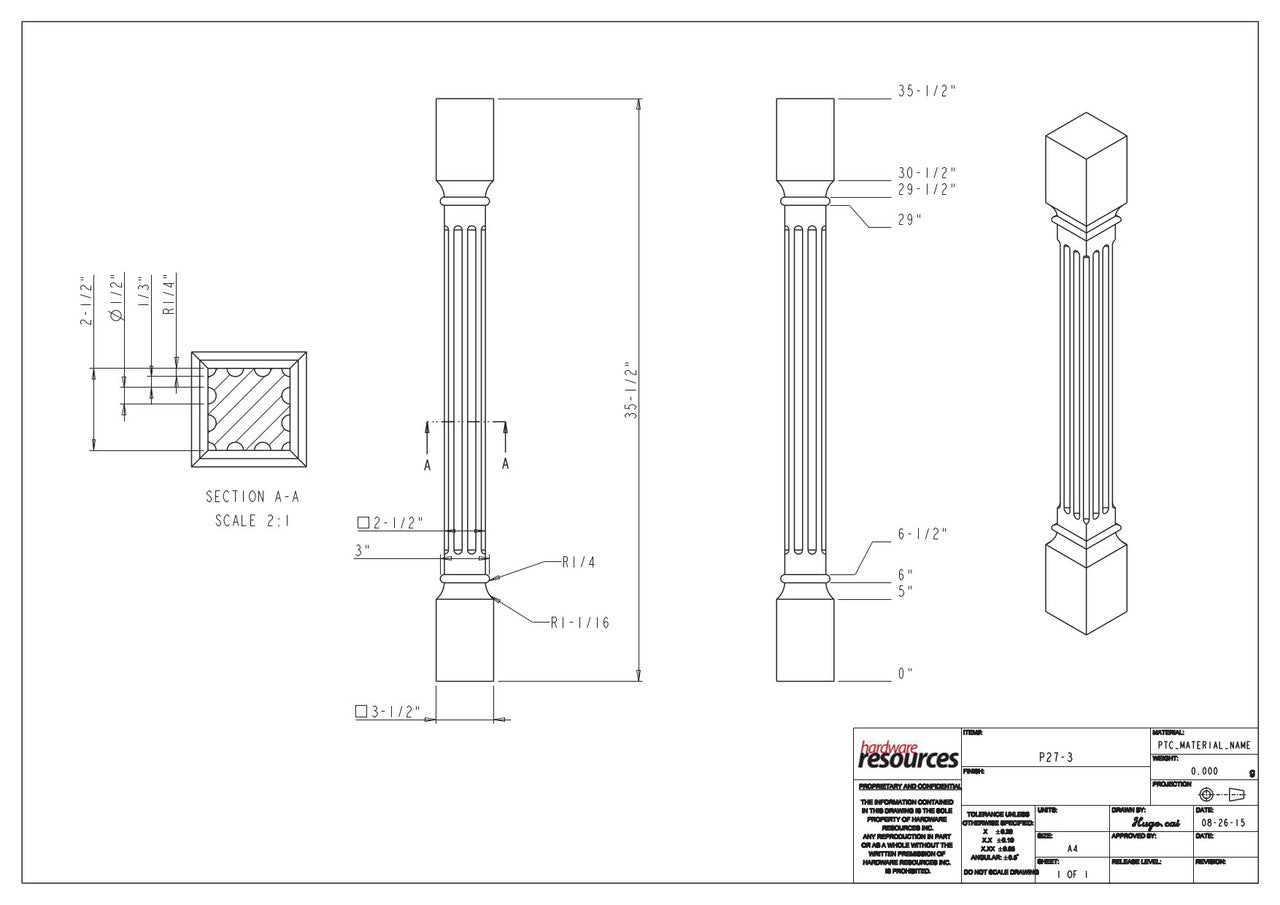 Specification Drawing