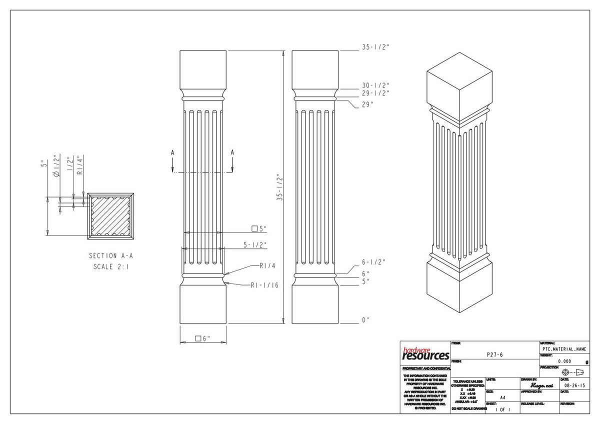 Specification Drawing