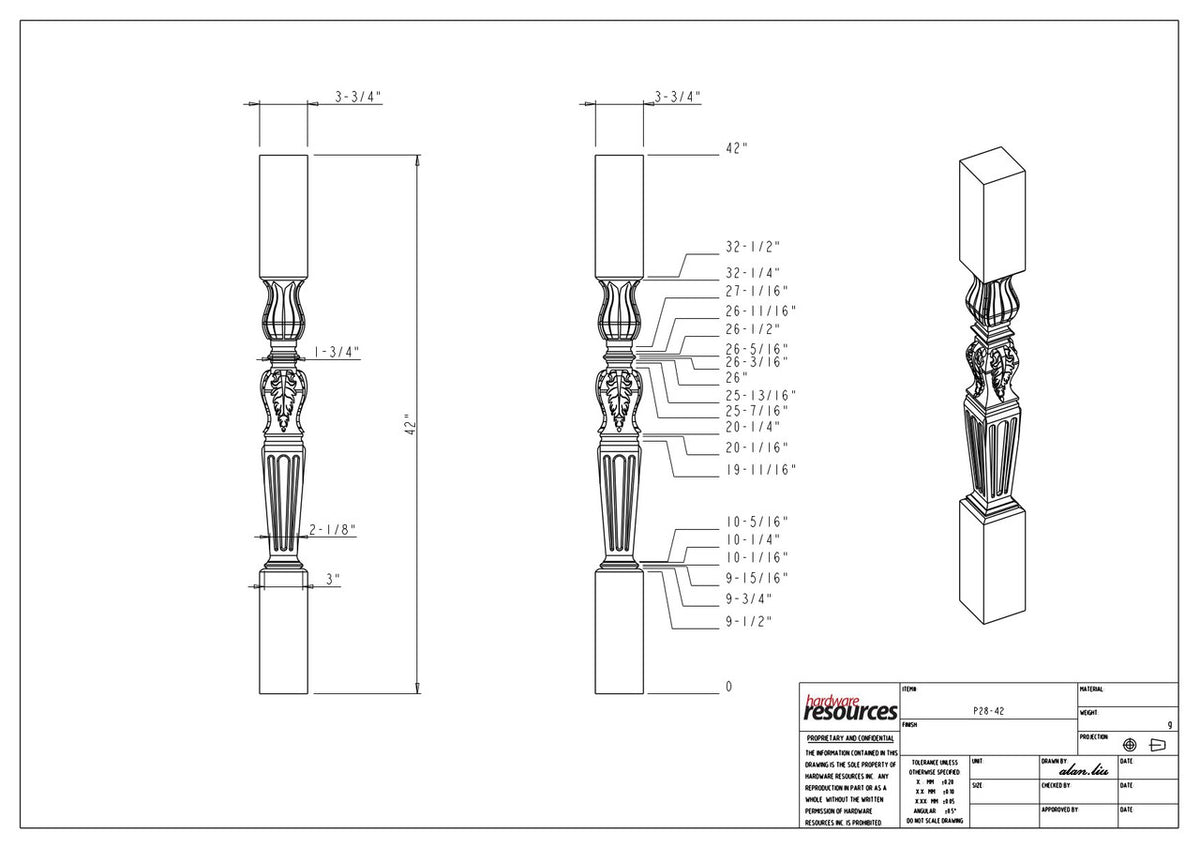 Specification Drawing