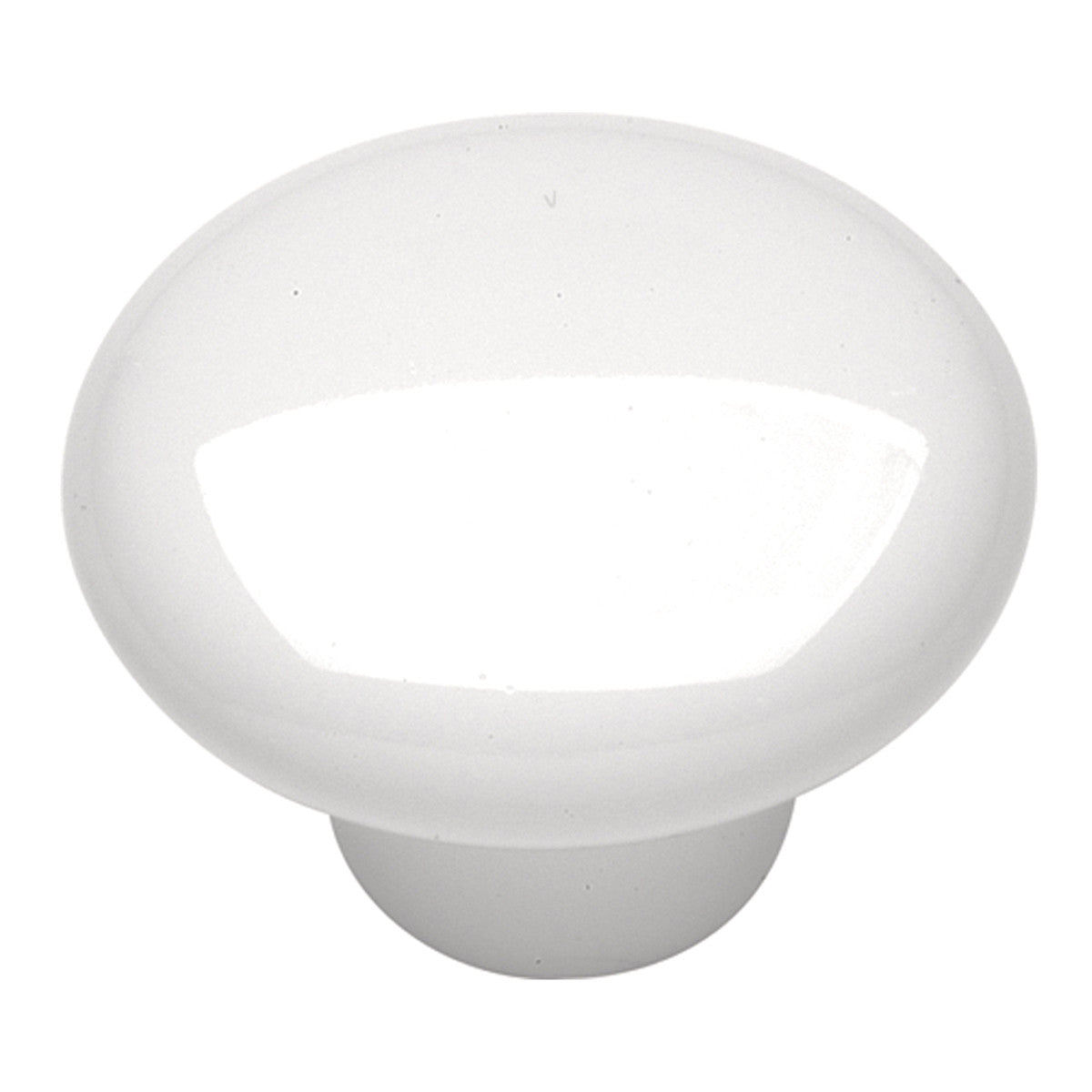 Hickory P29-W: 1-1/2" English Cozy Cabinet Knob - White