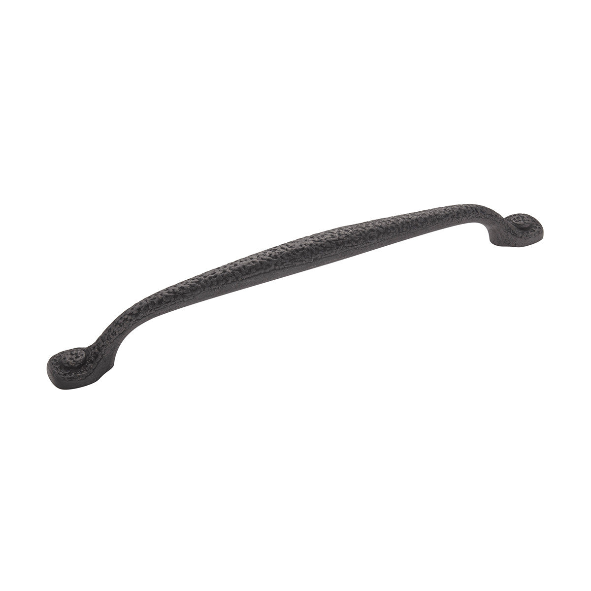Hickory P2995-BI: 224mm cc Refined Rustic Cabinet Pull - Black Iron