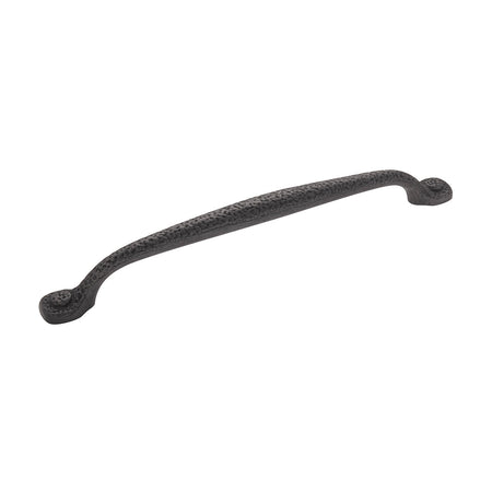 Hickory P2995-BI: 224mm cc Refined Rustic Cabinet Pull - Black Iron