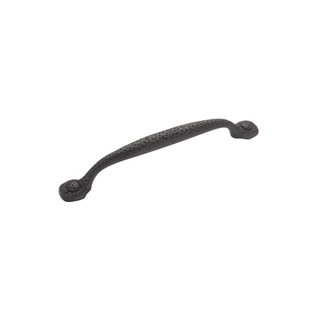 Hickory P2997-BI: 160mm cc Refined Rustic Cabinet Pull - Black Iron