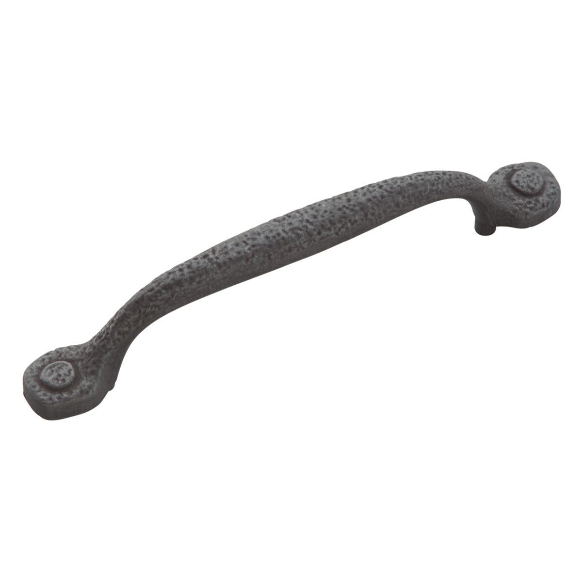 Hickory P2998-BI: 128mm cc Refined Rustic Cabinet Pull - Black Iron
