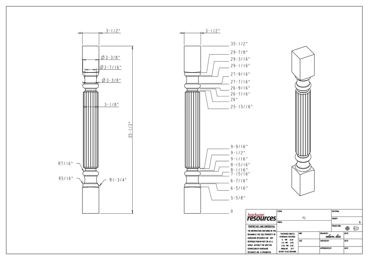 Specification Drawing