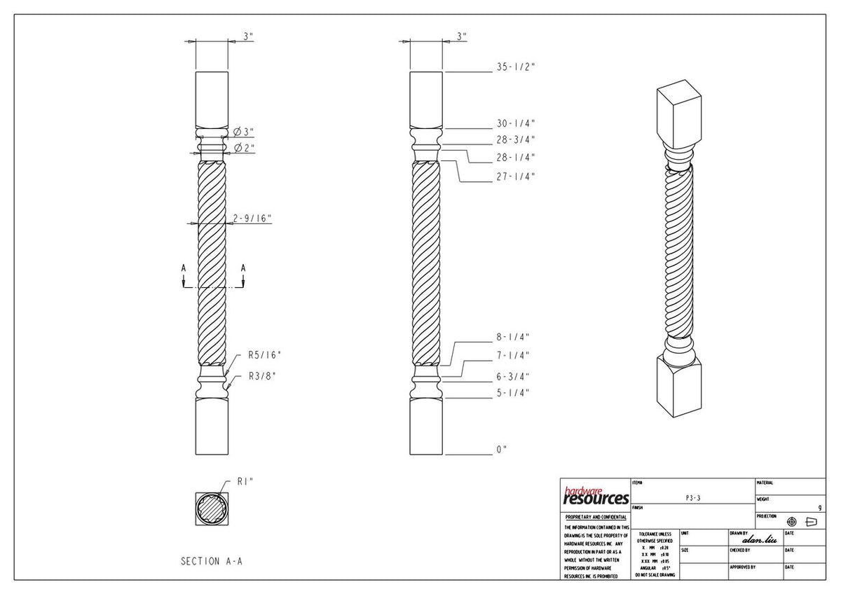 Specification Drawing