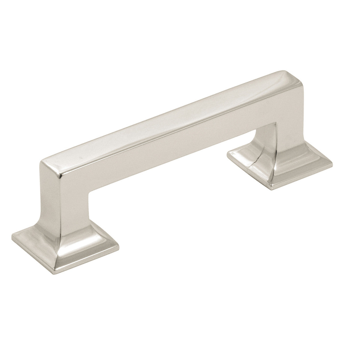 Hickory P3010-14: 3" cc Studio Cabinet Pull - Polished Nickel