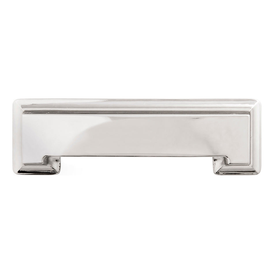 Hickory P3013-14: 3 and 96mm cc Studio Cabinet Pull - Polished Nickel