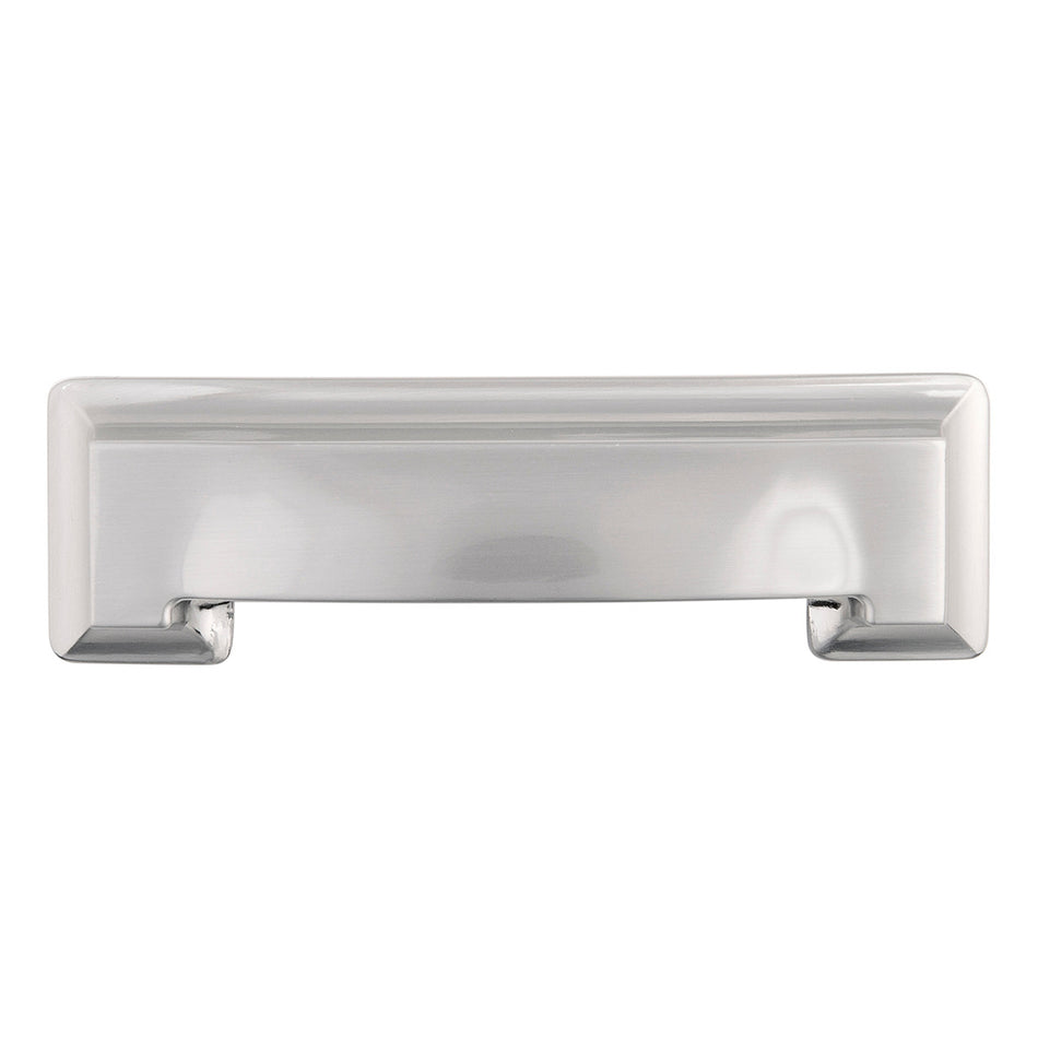 Hickory P3013-SN: 3 and 96mm cc Studio Cabinet Pull - Satin Nickel
