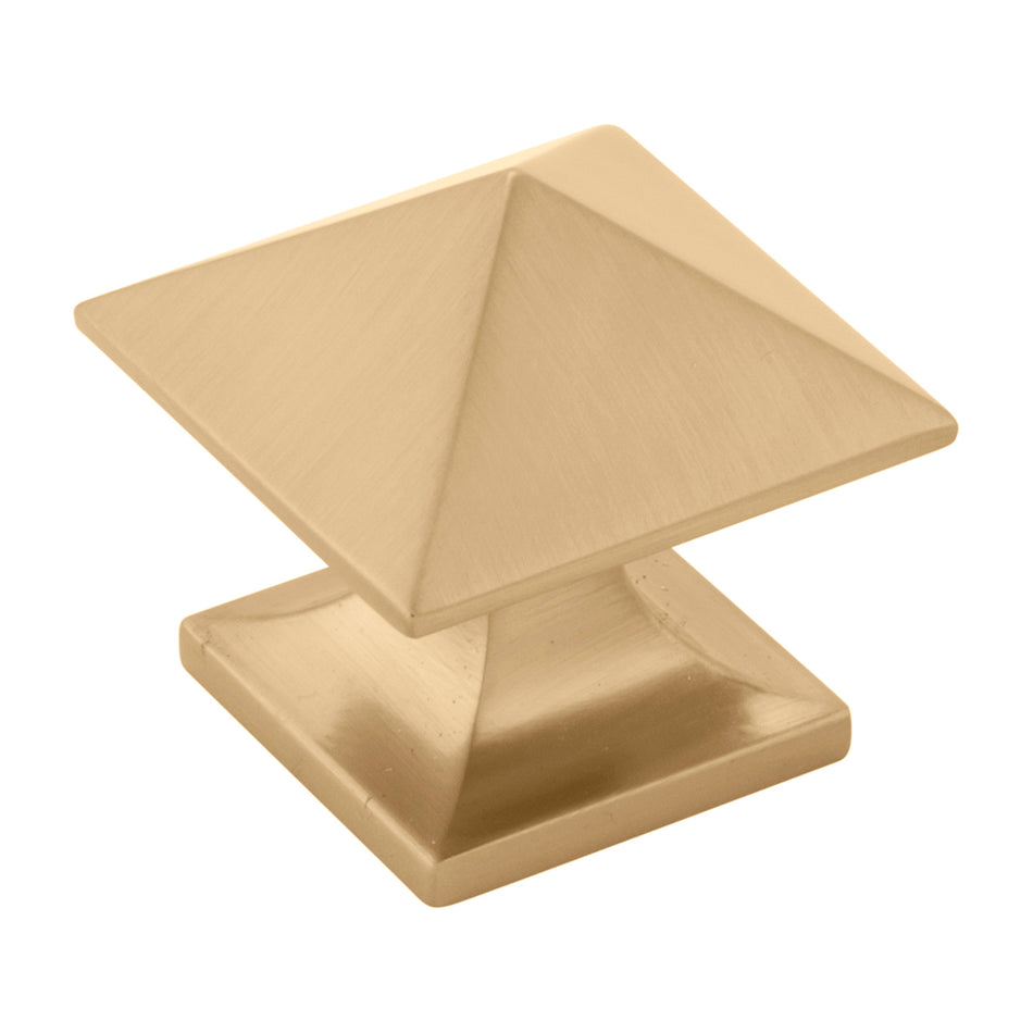 Hickory P3015-CBZ: 1-1/4" Studio Square Cabinet Knob - Champagne Bronze