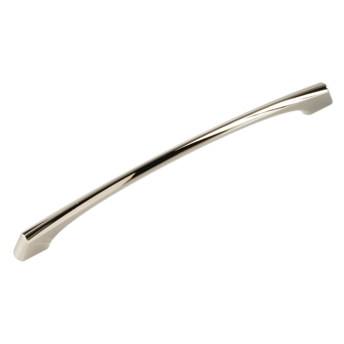 Hickory P3041-14: 224mm cc Greenwich Cabinet Pull - Polished Nickel