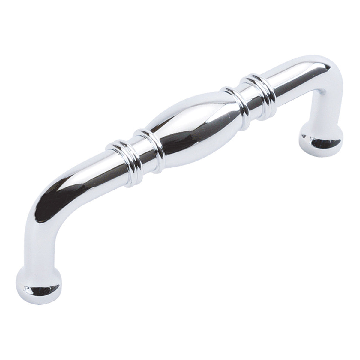Hickory P3050-CH: 3" cc Williamsburg Cabinet Pull - Polished Chrome