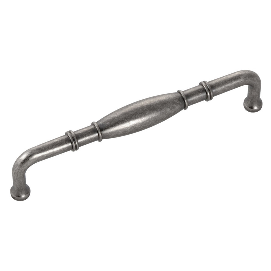 Hickory P3052-BNV: 128mm cc Williamsburg Bar Cabinet Pull - Black Nickel Vibed