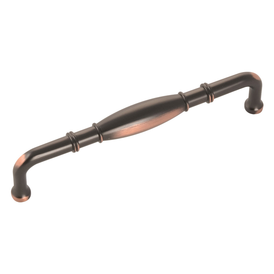 Hickory P3052-OBH: 128mm cc Williamsburg Bar Cabinet Pull - Oil-Rubbed Bronze Highlighted