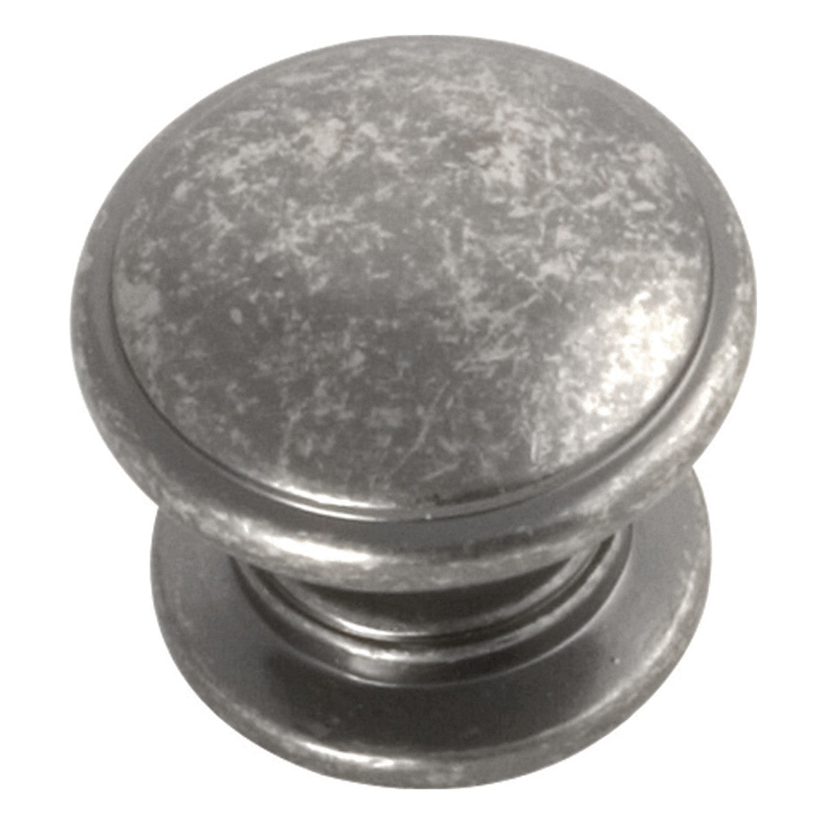 Hickory P3053-BNV: 1-1/4" Williamsburg Round Cabinet Knob - Black Nickel Vibed