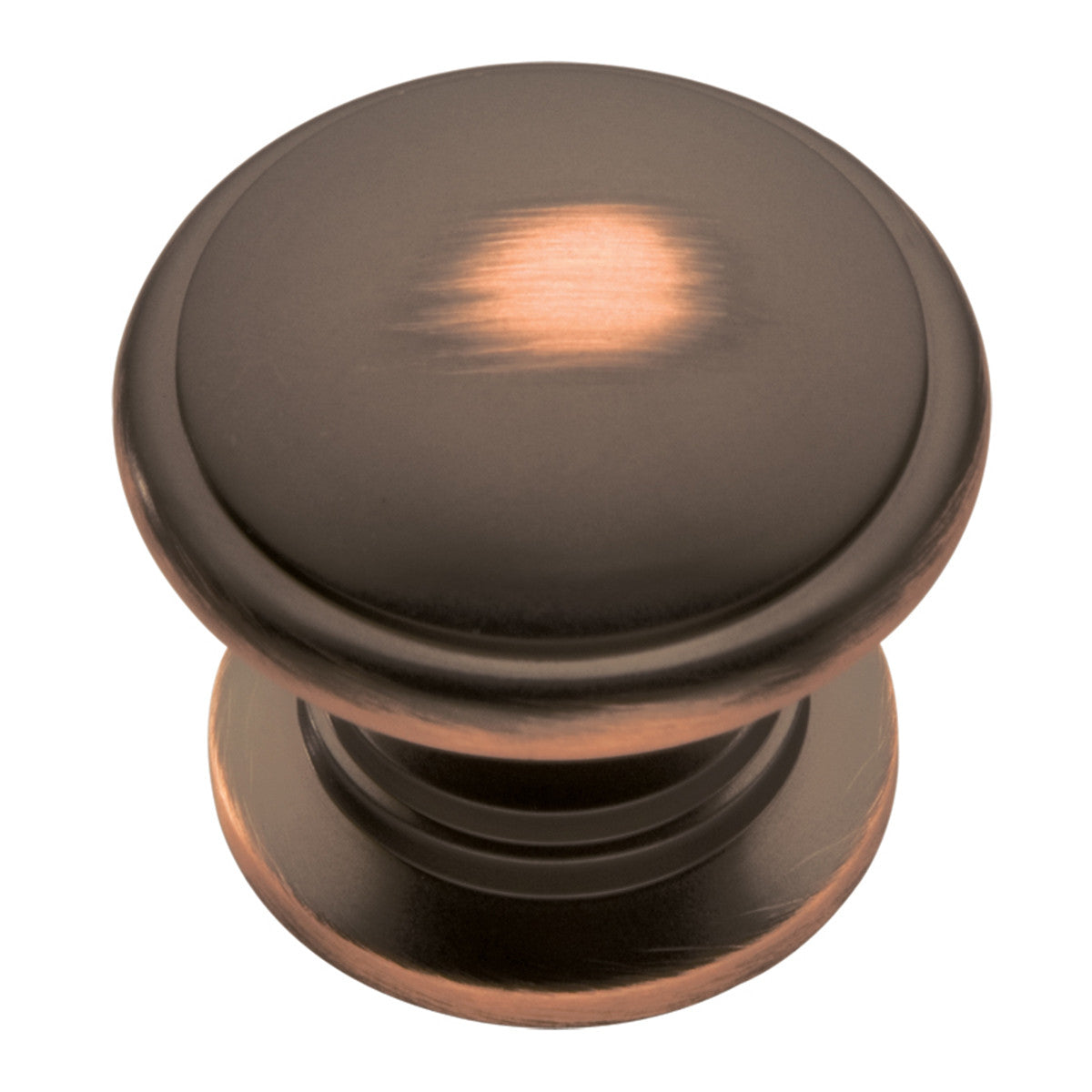 Hickory P3053-OBH: 1-1/4" Williamsburg Round Cabinet Knob - Oil-Rubbed Bronze Highlighted