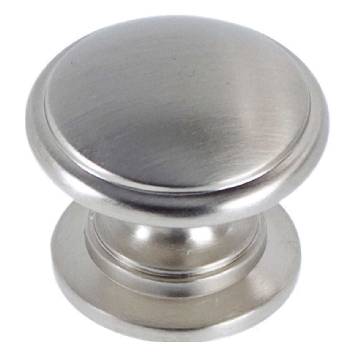 Hickory P3053-SS: 1-1/4" Williamsburg Round Cabinet Knob - Stainless Steel