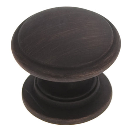 Hickory P3053-VB: 1-1/4" Williamsburg Round Cabinet Knob - Vintage Bronze