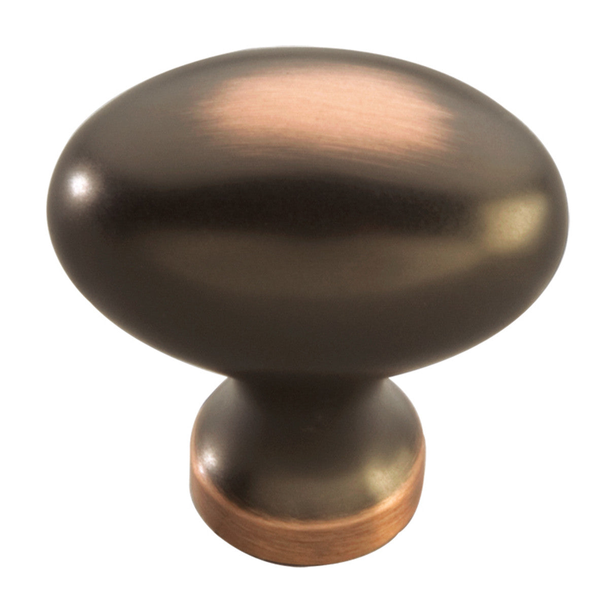 Hickory P3054-OBH: 1-1/4" Williamsburg Oval Cabinet Knob - Oil-Rubbed Bronze Highlighted