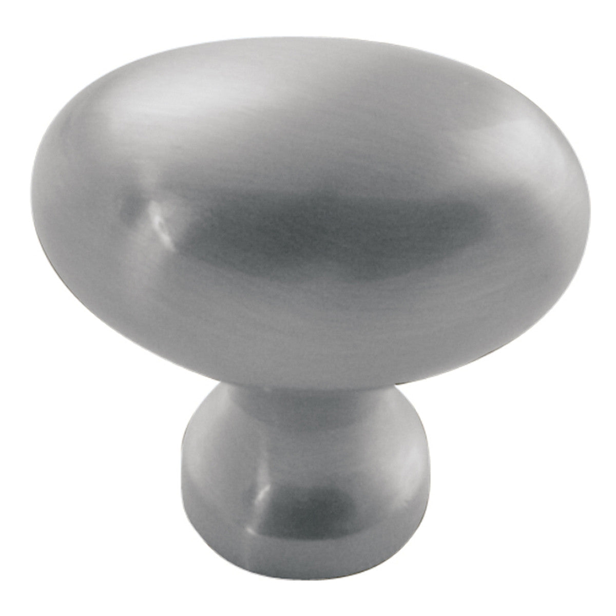 Hickory P3054-SS: 1-1/4" Williamsburg Oval Cabinet Knob - Stainless Steel