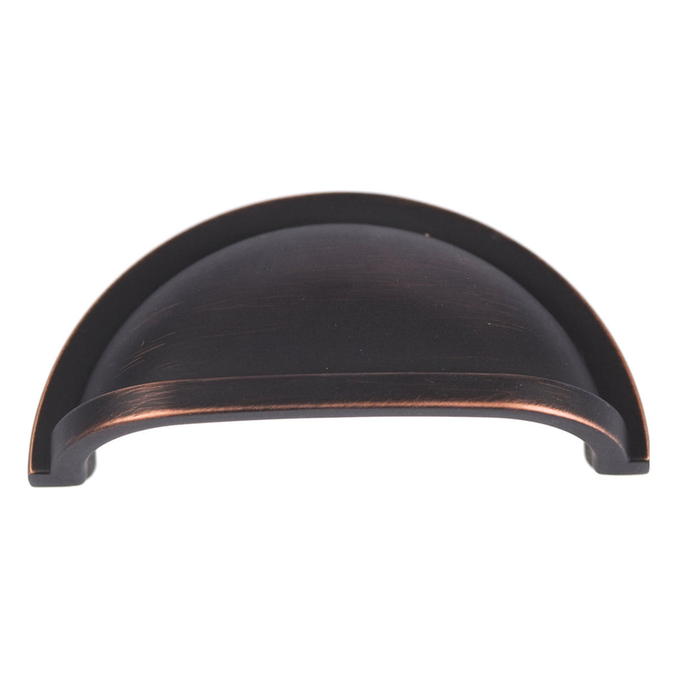Hickory P3055-VB: 3" cc Williamsburg Cup Cabinet Pull - Vintage Bronze