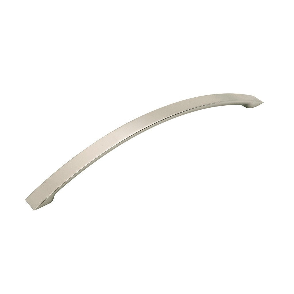 Hickory P3117-14: 8" cc Raleigh Cabinet Pull - Polished Nickel