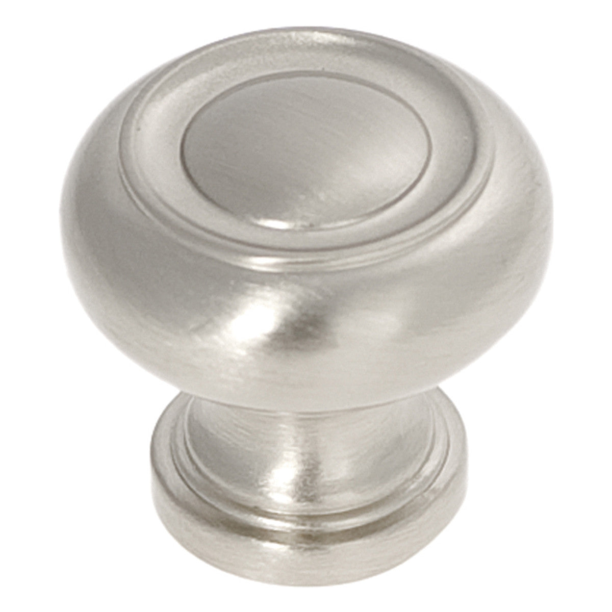 Hickory P3151-SN: 1-1/4" Cottage Cabinet Knob - Satin Nickel