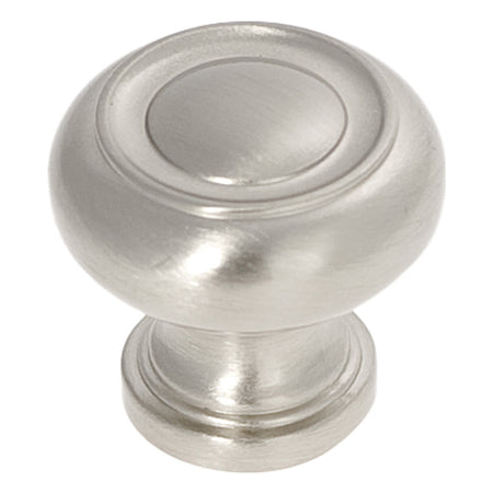 Hickory P3151-SN: 1-1/4" Cottage Cabinet Knob - Satin Nickel