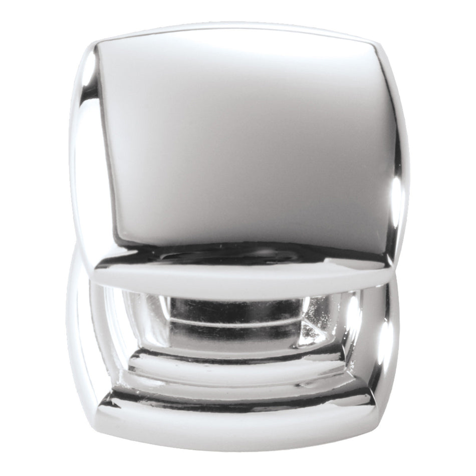 Hickory P3181-CH: 1-1/4" Euro-Contemporary Cabinet Knob - Polished Chrome