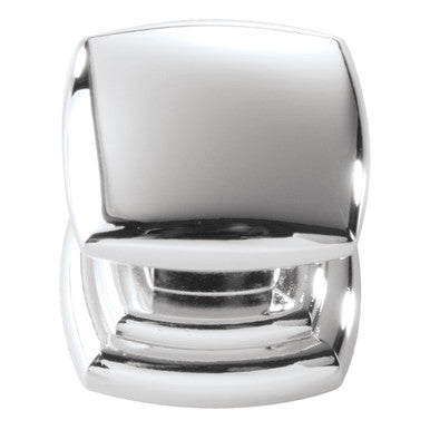 Hickory P3181-CH: 1-1/4" Euro-Contemporary Cabinet Knob - Polished Chrome