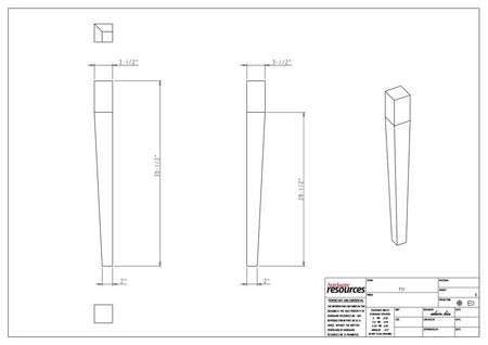 Specification Drawing