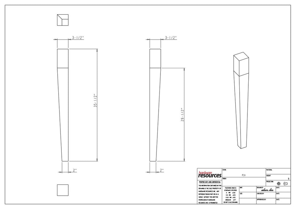 Specification Drawing