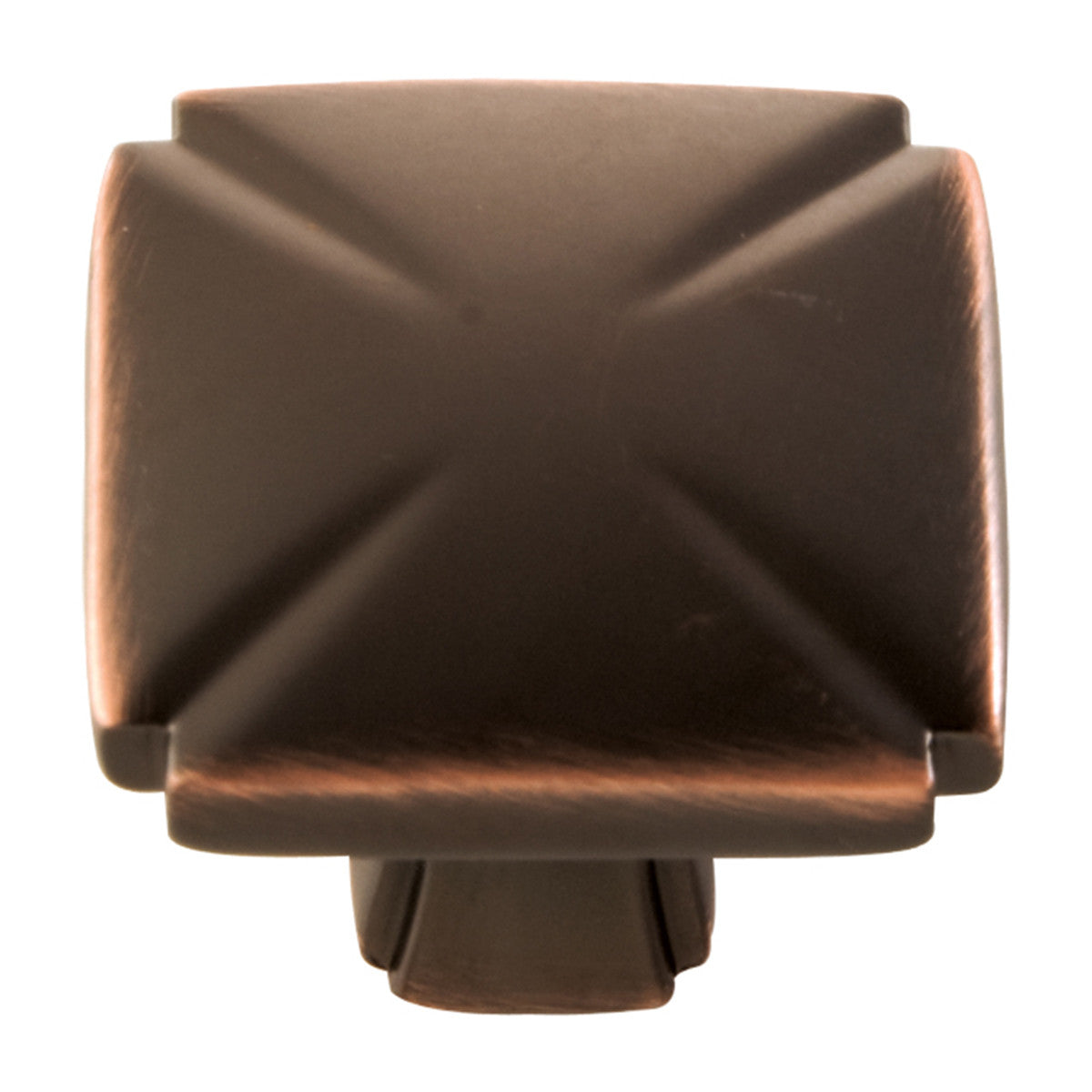 Hickory P3230-OBH: 1-3/16" Bridges Cabinet Knob - Oil-Rubbed Bronze Highlighted