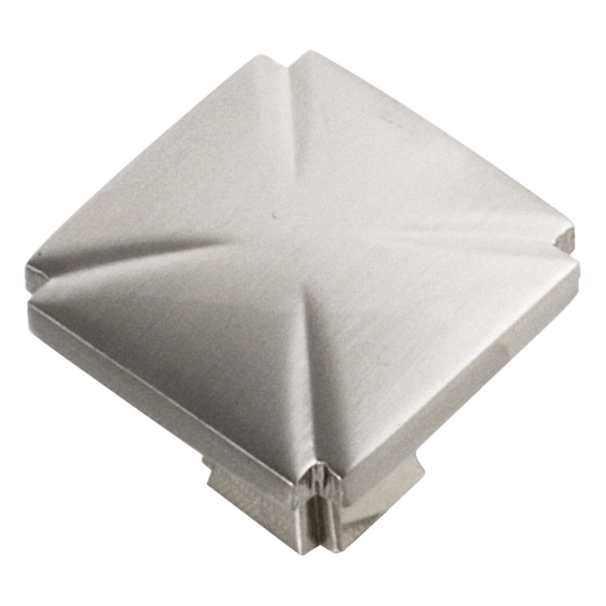 Hickory P3230-SN: 1-3/16" Bridges Cabinet Knob - Satin Nickel