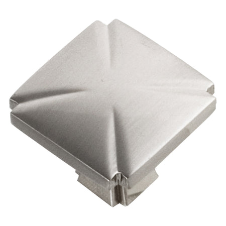 Hickory P3230-SN: 1-3/16" Bridges Cabinet Knob - Satin Nickel