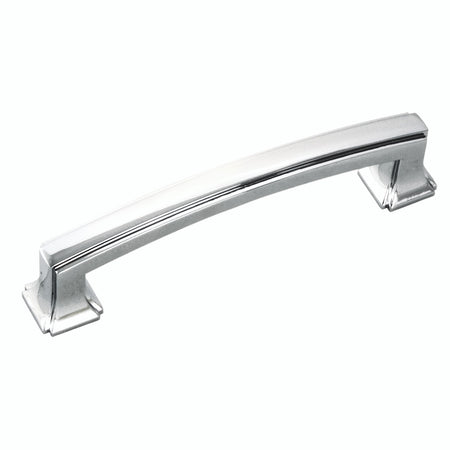 Hickory P3232-CH: 96mm cc Bridges Cabinet Pull - Polished Chrome