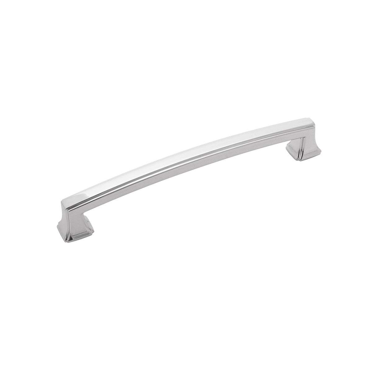 Hickory P3235-CH: 160mm cc Bridges Cabinet Pull - Polished Chrome