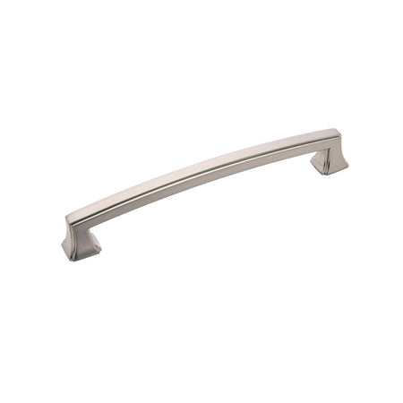 Hickory P3235-SN: 160mm cc Bridges Cabinet Pull - Satin Nickel