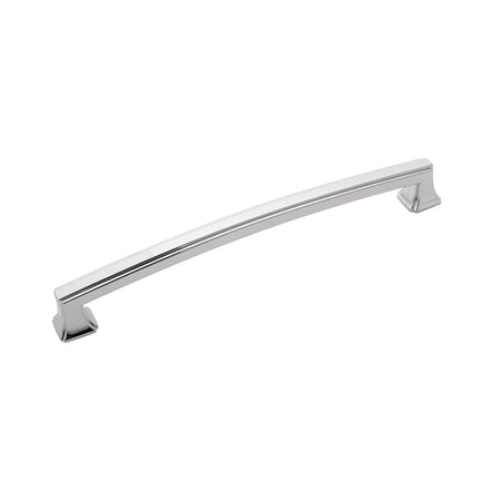 Hickory P3236-CH: 192mm cc Bridges Cabinet Pull - Polished Chrome