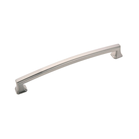 Hickory P3236-SN: 192mm cc Bridges Cabinet Pull - Satin Nickel