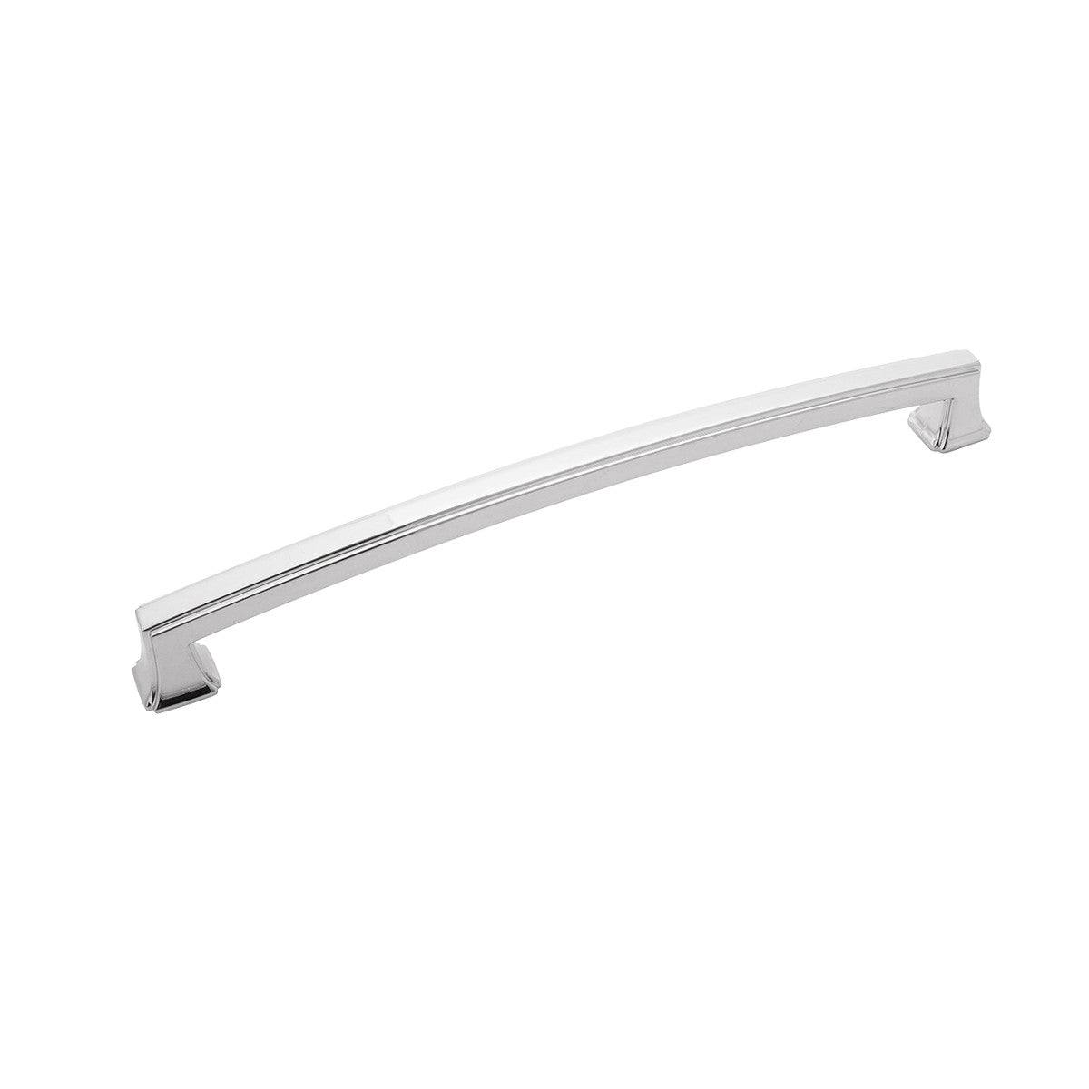 Hickory P3237-CH: 224mm cc Bridges Cabinet Pull - Polished Chrome