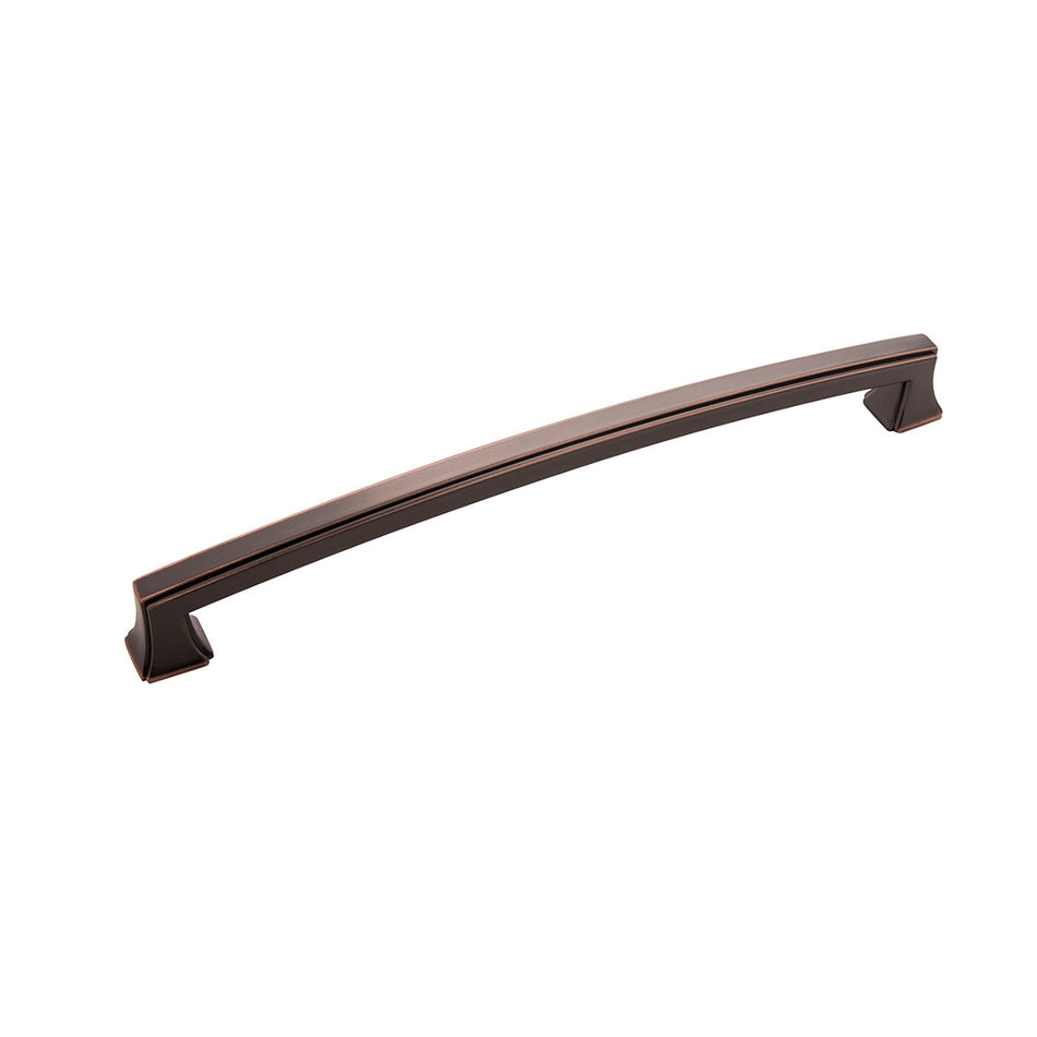 Hickory P3237-OBH: 224mm cc Bridges Cabinet Pull - Oil-Rubbed Bronze Highlighted