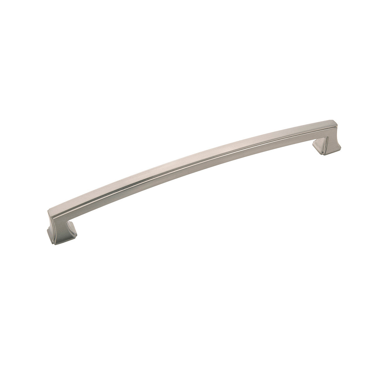 Hickory P3237-SN: 224mm cc Bridges Cabinet Pull - Satin Nickel