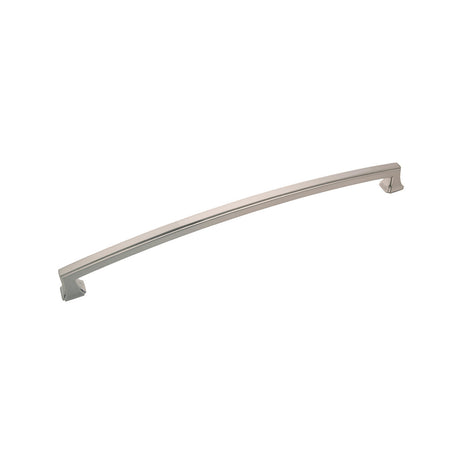 Hickory P3238-SN: 12" cc Bridges Cabinet Pull - Satin Nickel