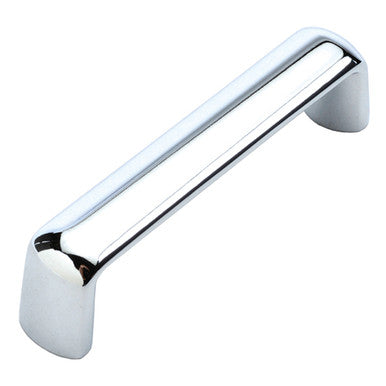 Hickory P324-CH: 3" cc Williamsburg Cabinet Pull - Polished Chrome