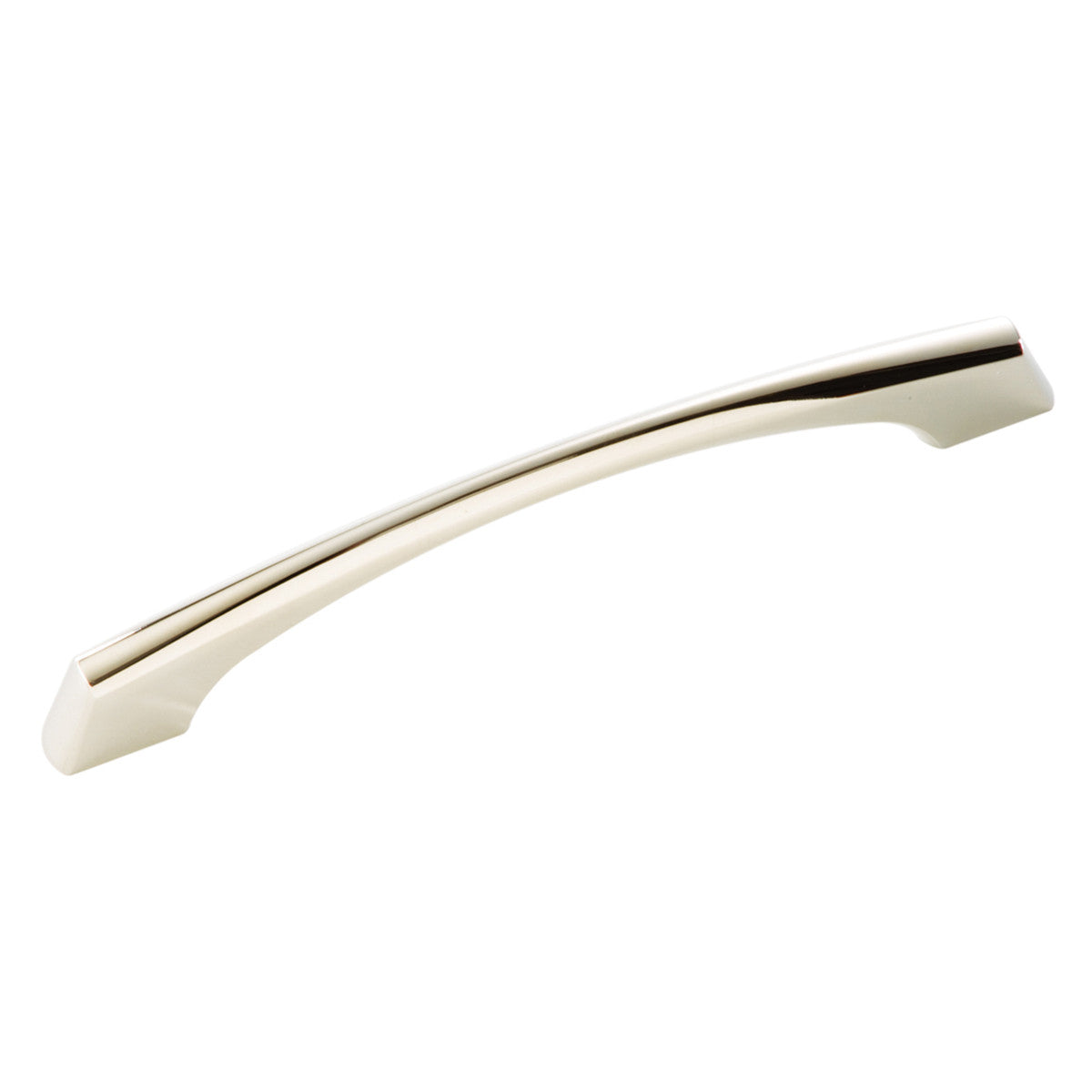 Hickory P3371-14: 128mm cc Greenwich Cabinet Pull - Polished Nickel