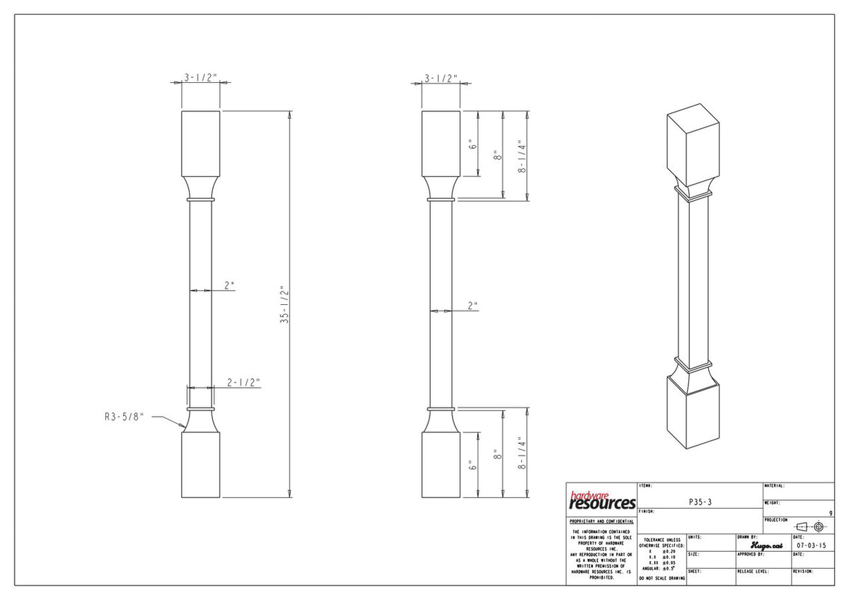 Specification Drawing